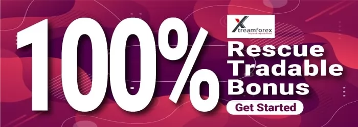 Receive 100% Forex Rescue Tradable Bonus from Xtreamforex